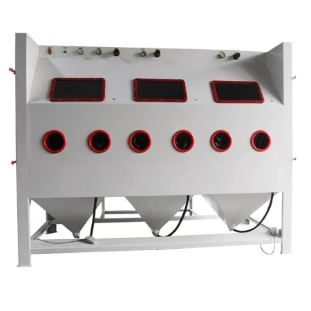 Дробеструйная камера с тремя станциями DS-21-3-T