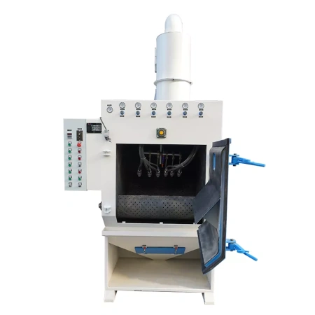 DS-9-6ADT Автоматическая пескоструйная камера с барабанной лентой