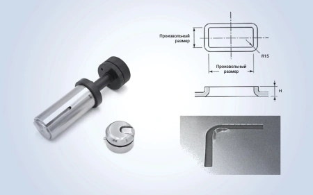 Экструзия, развальцовка большой формы PI-IRS-FT-EF